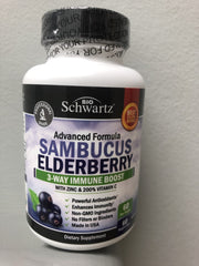 Sambucus Elderberry - Advanced Formula 3-Way Immune Boost Capsule