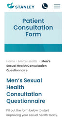 A Men's Health Consultation (15 Minutes)