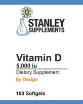 Vitamin D3 5000iu (100 softgels)